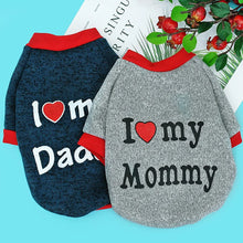 Load image into Gallery viewer, Dog "I Love Mommy/Daddy" Sweaters