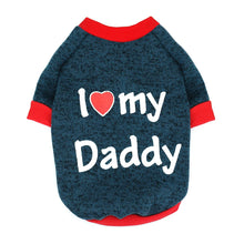 Load image into Gallery viewer, Dog "I Love Mommy/Daddy" Sweaters