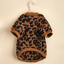 Load image into Gallery viewer, Pullover Leopard Print Dogs Clothing