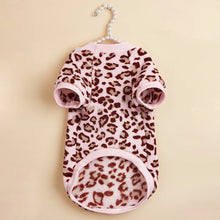 Load image into Gallery viewer, Pullover Leopard Print Dogs Clothing