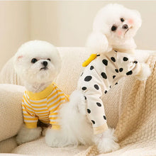 Load image into Gallery viewer, Cute Striped Dogs Jumpsuits