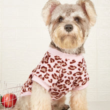 Load image into Gallery viewer, Pullover Leopard Print Dogs Clothing