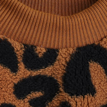 Load image into Gallery viewer, Pullover Leopard Print Dogs Clothing