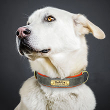 Load image into Gallery viewer, Personalized Leather Dog Collars